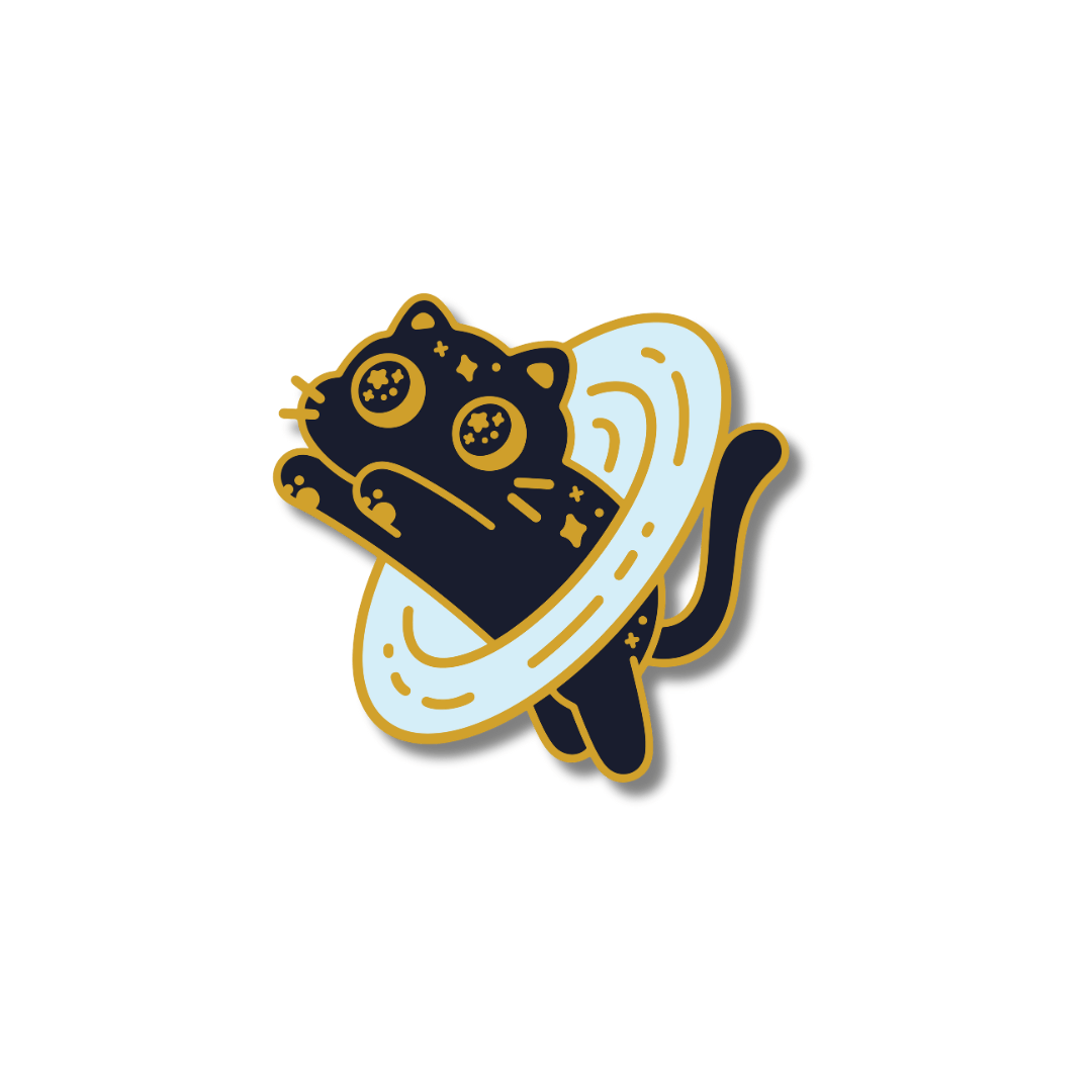 Astral Kitty Enamel Pin