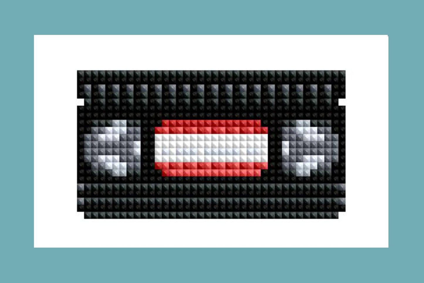 Mini Dazzles™ - 80s: Square With 21 Colors Including 21 Fairy Dust Diamonds / 5,110 / 4" x 6" (10.2cm x 15.2cm)