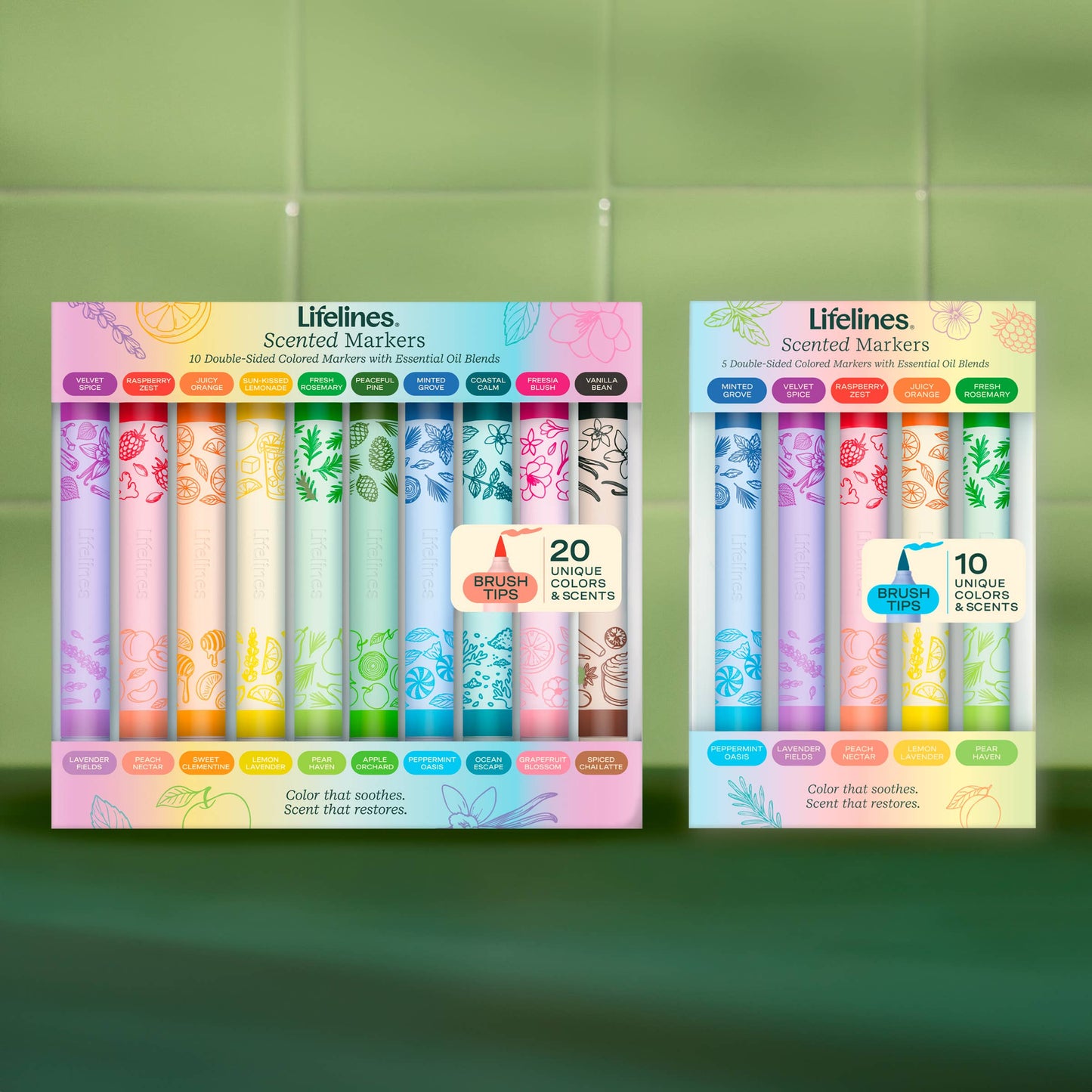 Scented Markers - 10 colors