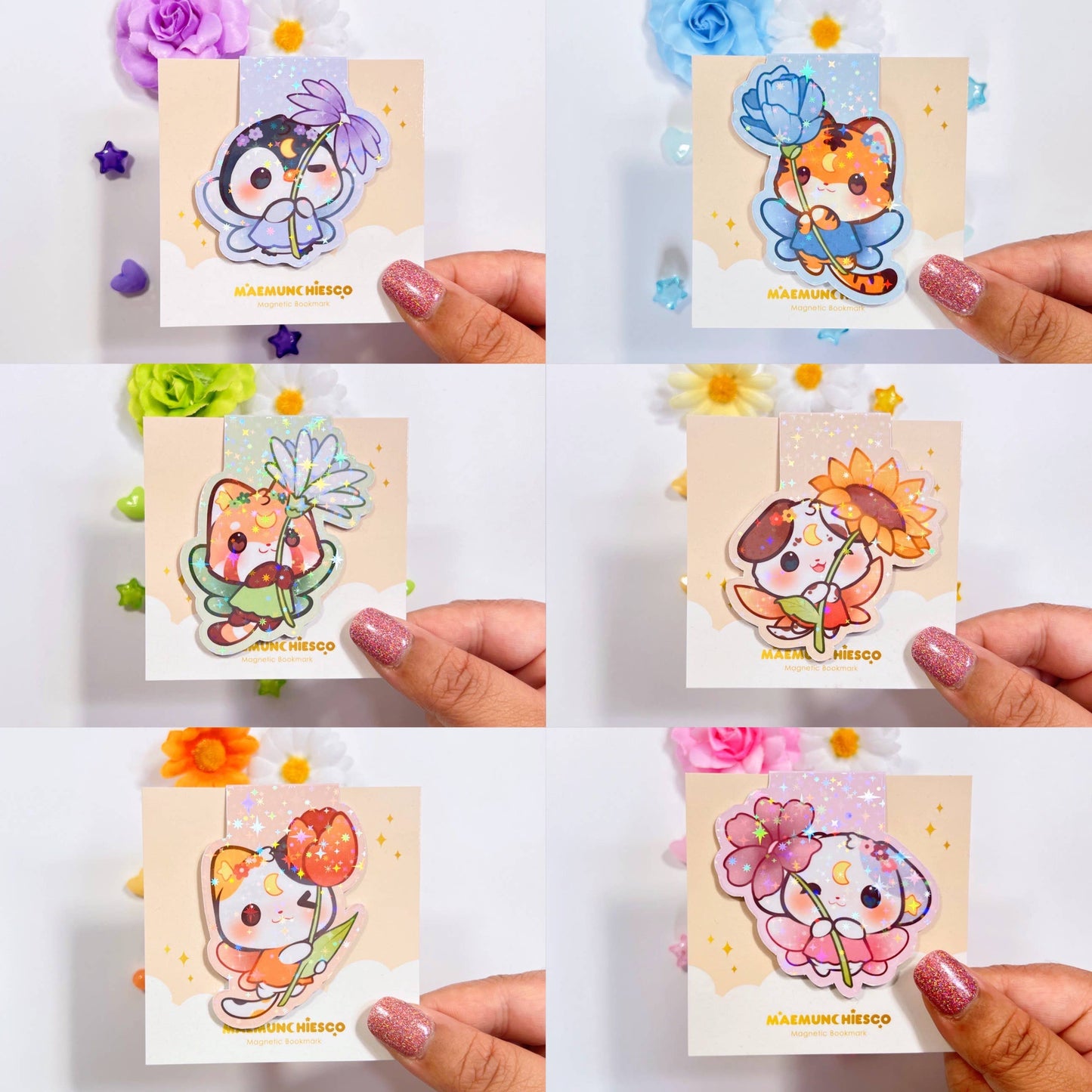 Fairy Friends Magnetic Bookmark: F1: Dumpling