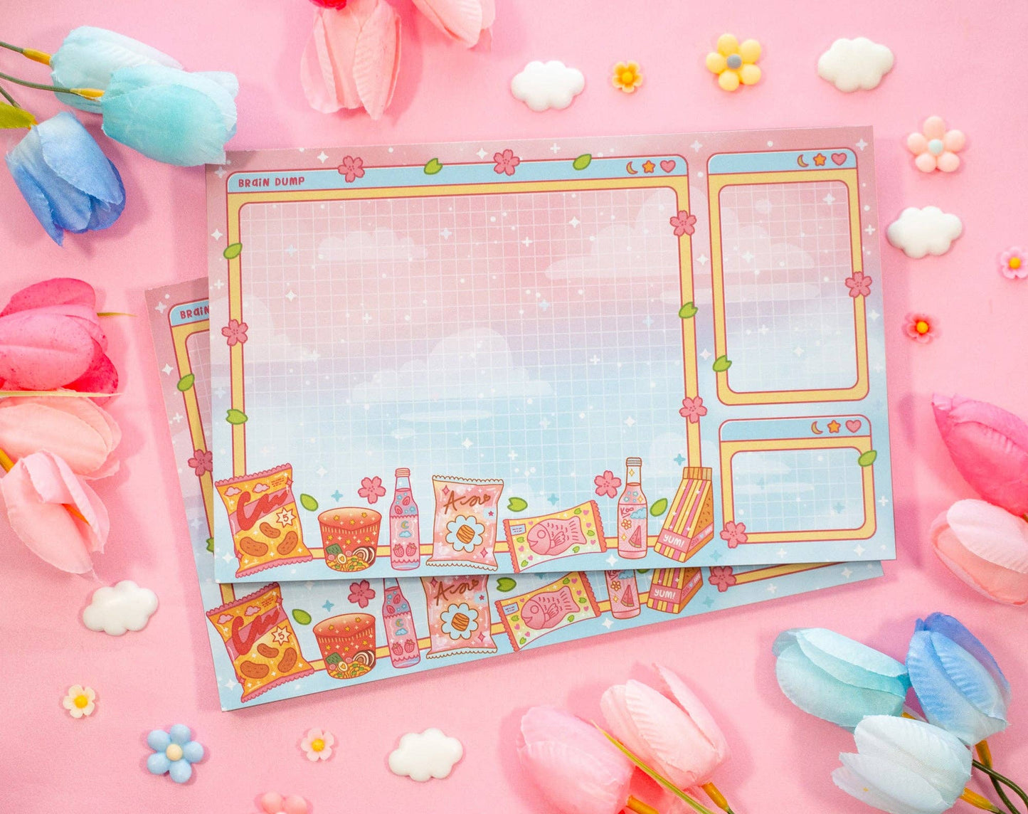 Mini Mart Brain Dump Planner Pad