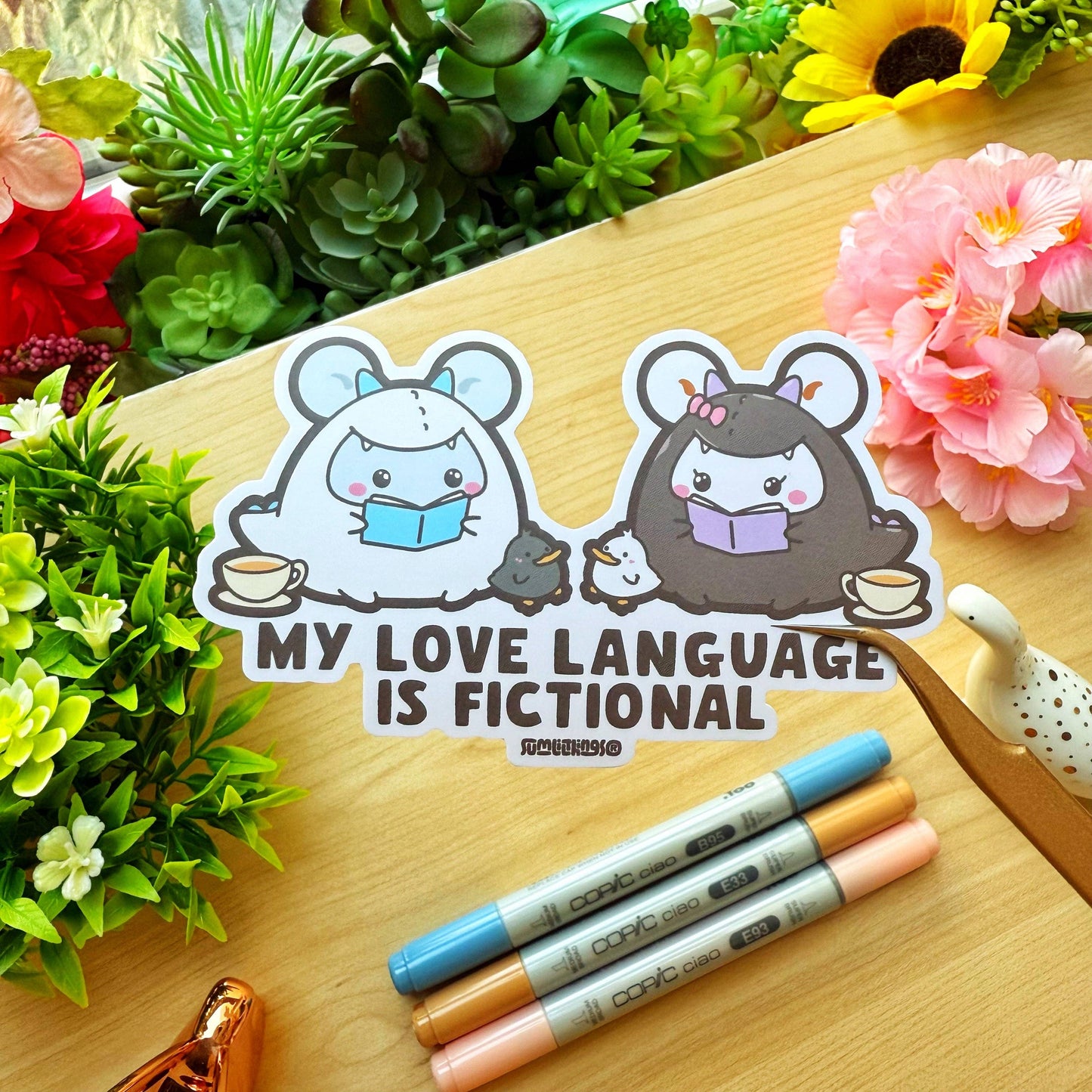 Vinyl Sticker - Fictional Love Language