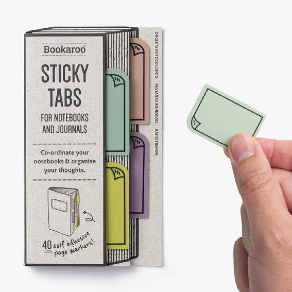 Bookaroo Sticky Tabs: Greens