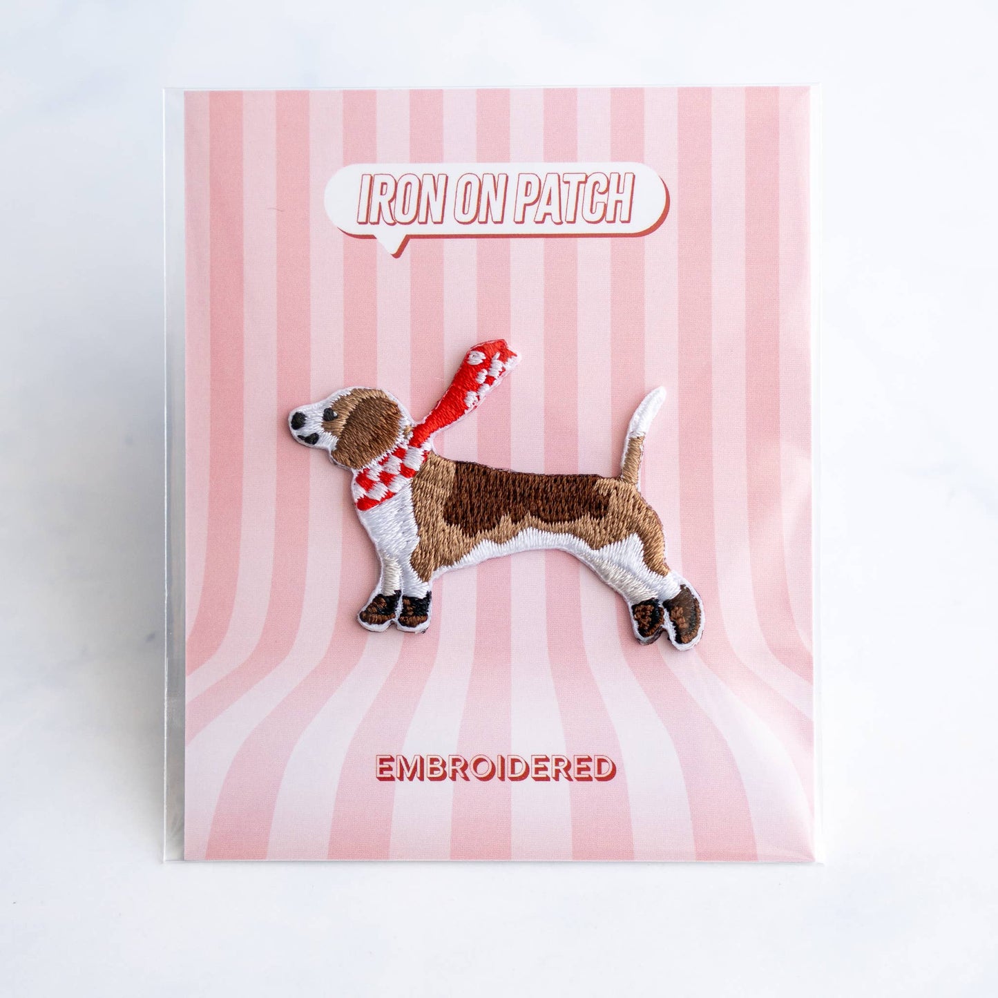 Dog Patches - Iron on Patch : Coffee connoisseur