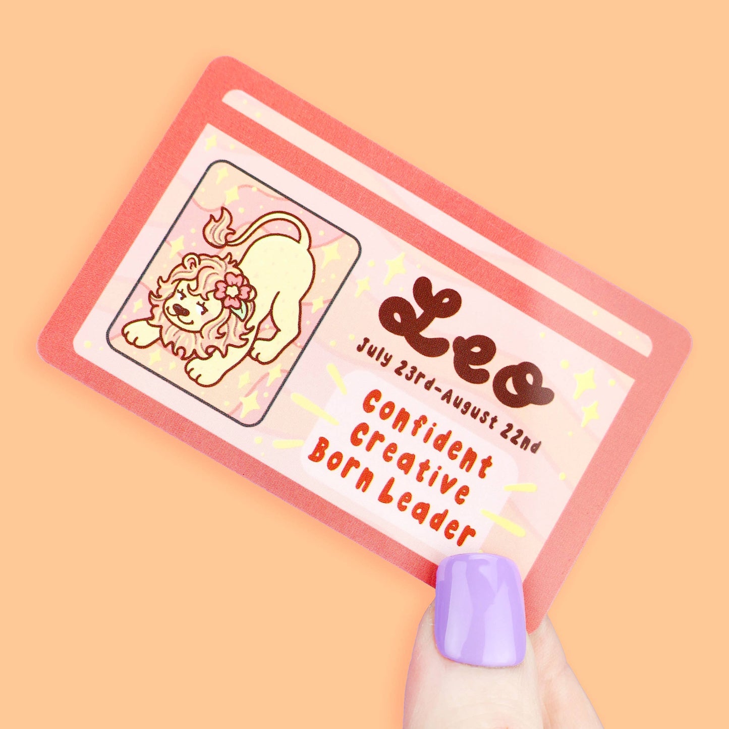 Leo Zodiac Fake ID Horoscope Fake Drivers License
