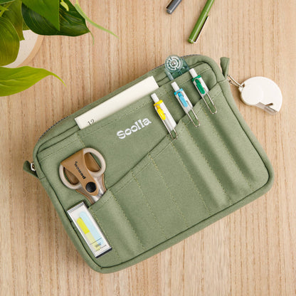 Soolla® Studio Pouch, Deep Forest Green: Deep Forest Green