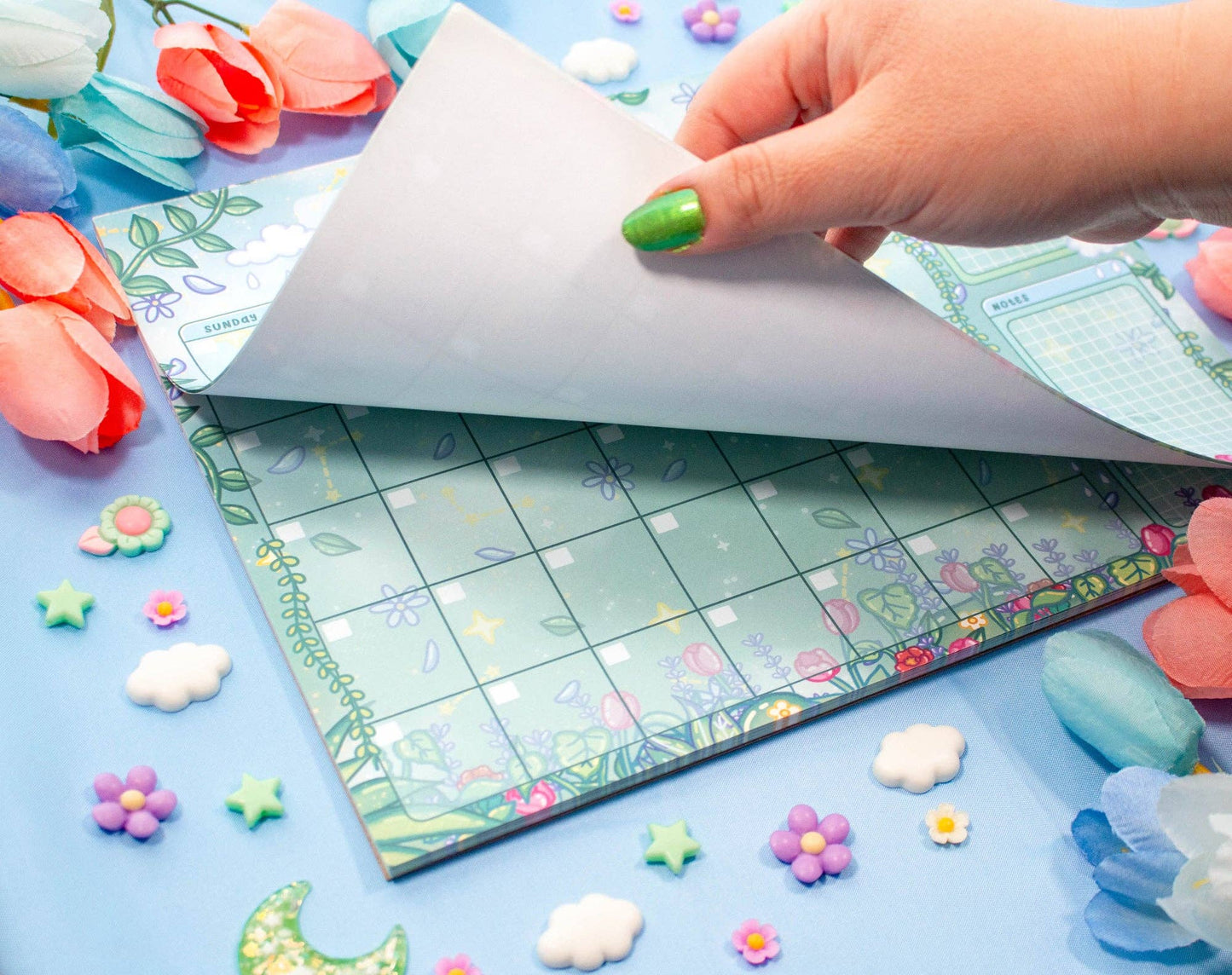 Botanical Bliss Monthly Planner Pad