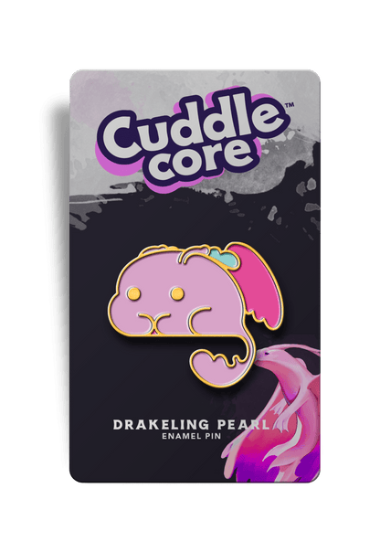 Pearl the Fae Drakeling Enamel Pin