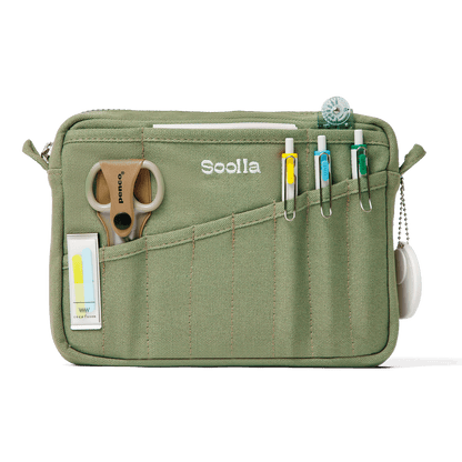 Soolla® Studio Pouch, Deep Forest Green: Deep Forest Green