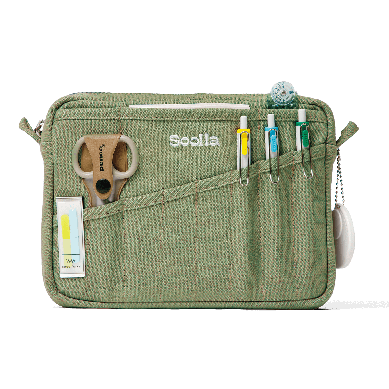 Soolla® Studio Pouch, Aquamarine: Aquamarine