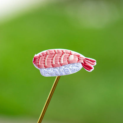 Sushi Patches - Iron on Patch: Salmon