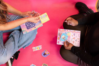 Sticker Playground Album – Playful Reusable Sticker Book