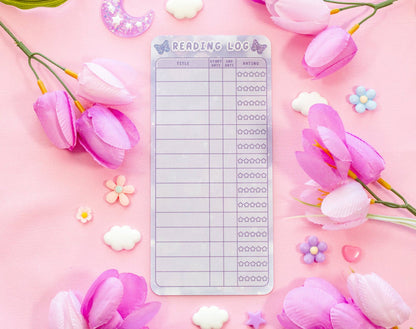 Magical Memories Reading Log Bookmark