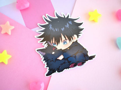 Jjk jujutsu kaisen waterproof Vinyl stickers Die cut : Glossy / 2.5 inches