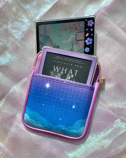 Dreamy Cloud & Moon Kindle Sleeve