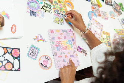 Sticker Playground Album – Playful Reusable Sticker Book