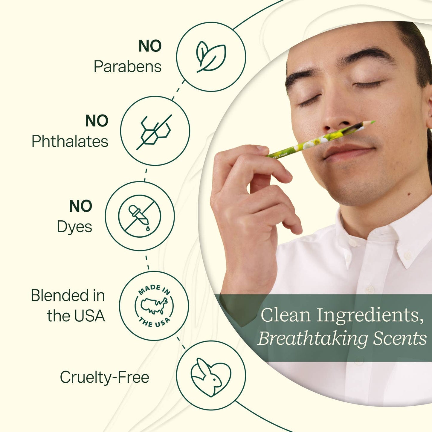 Rub & Sniff Scented Colored Pencils - 10-pk - Winter Edition