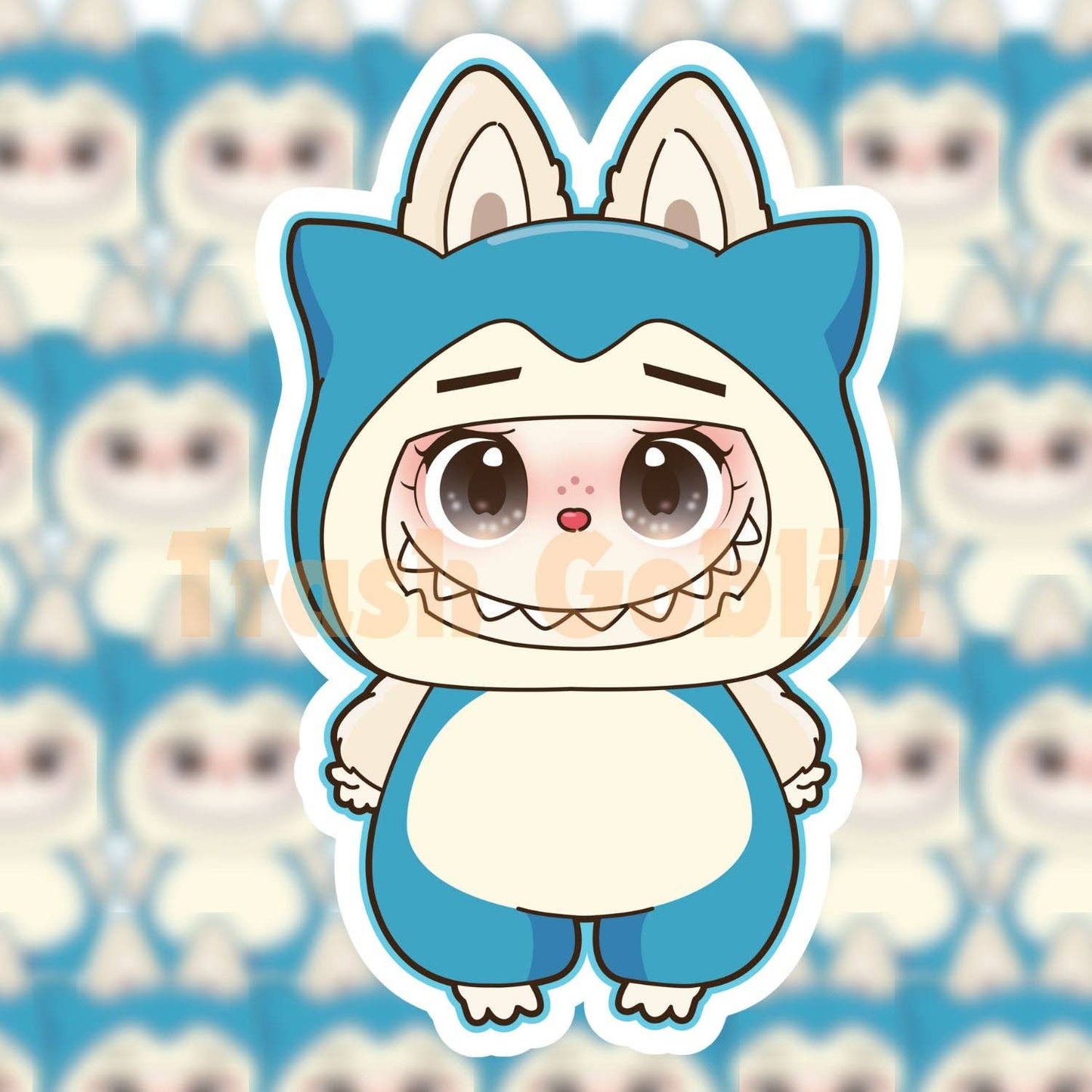 Snorlax Monster Vinyl Sticker