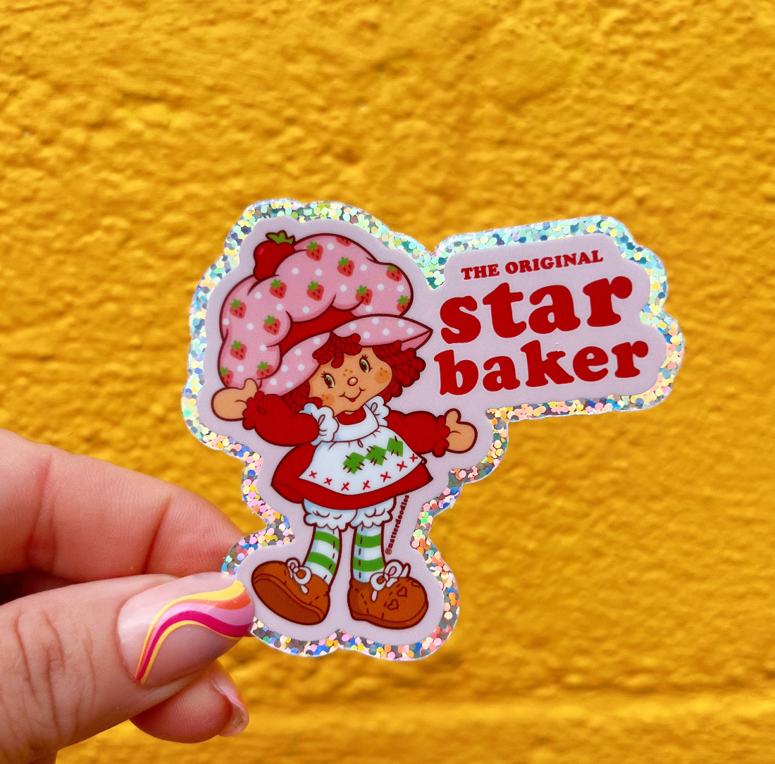 The Original Star Baker Strawberry Shortcake Sticker : Single