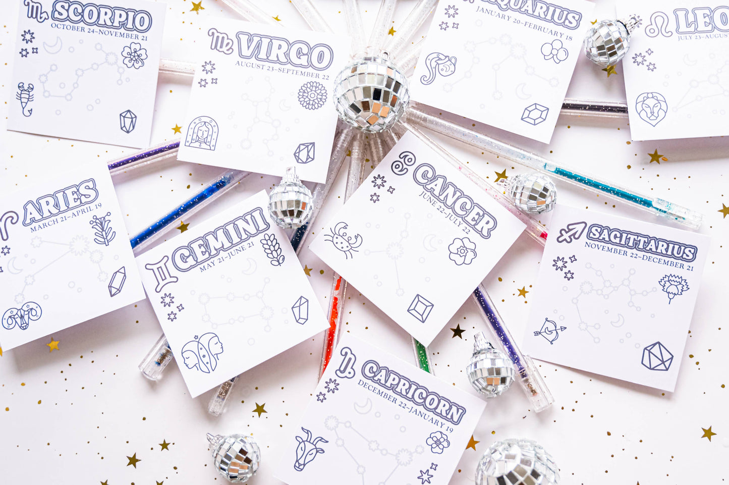 Color the Cosmos Post It Notes