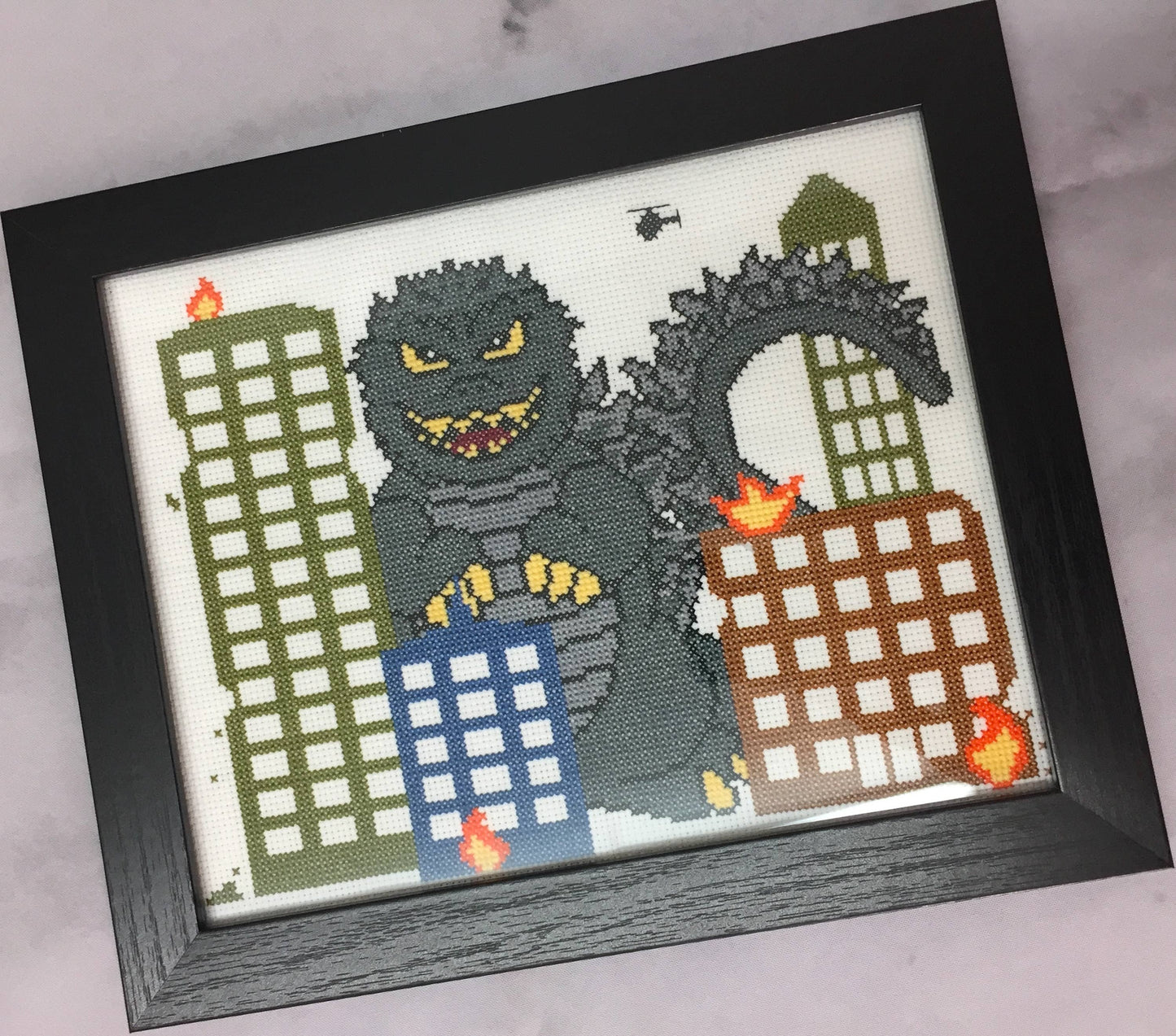 Monster Mayhem Counted Cross Stitch DIY KIT