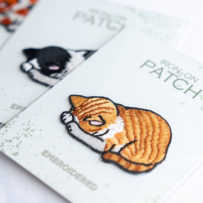 Adorable Kittens Patches - Iron on Patch: Calico cat