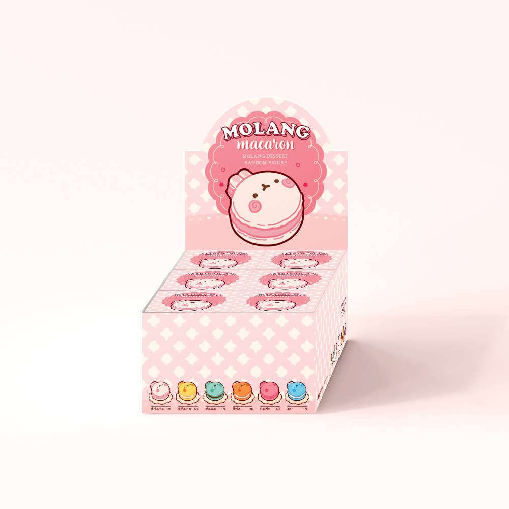 Molang Macaron Dessert Figure Blind Box