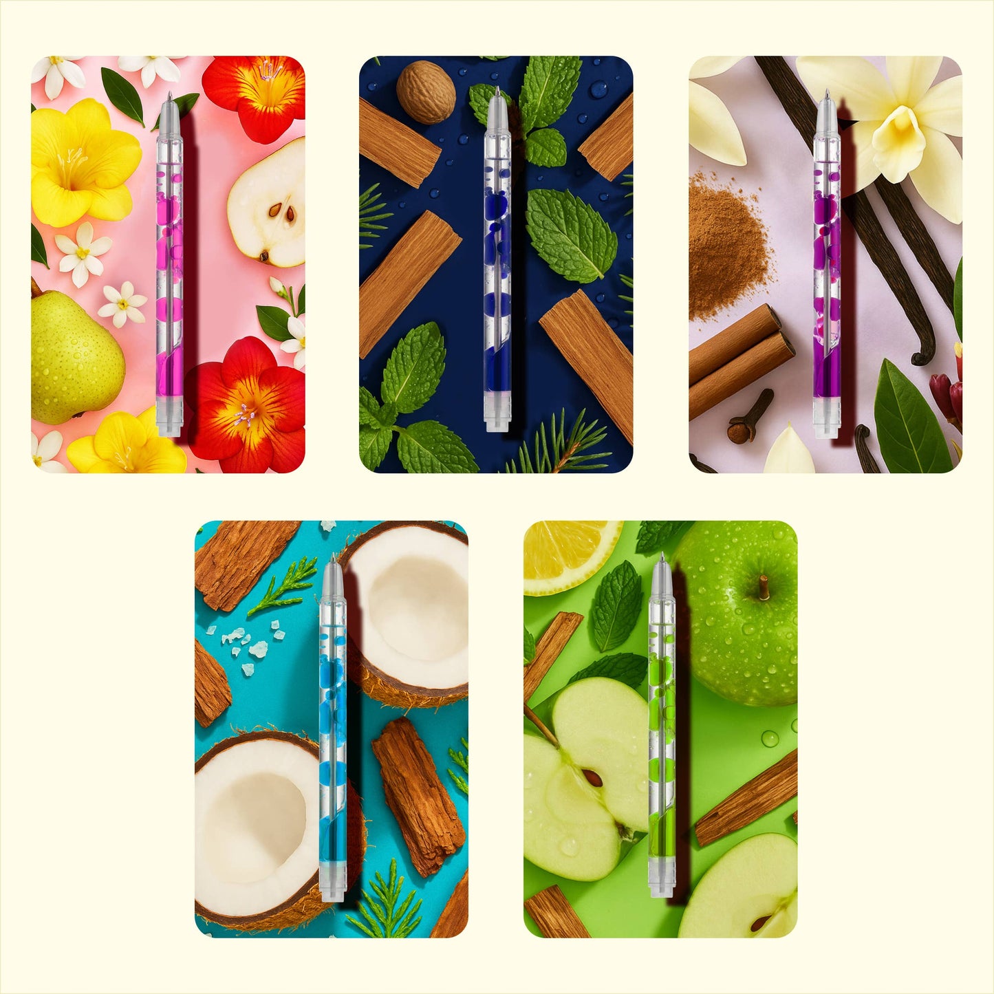 Scented Lava Brights 5 Pk