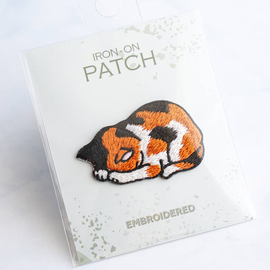 Adorable Kittens Patches - Iron on Patch: Calico cat