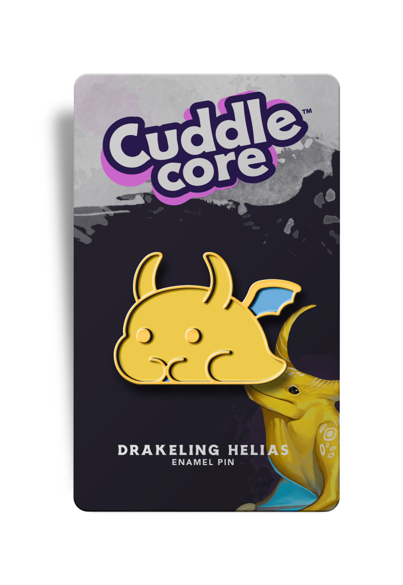 Heely the Sun Drakeling Enamel Pin