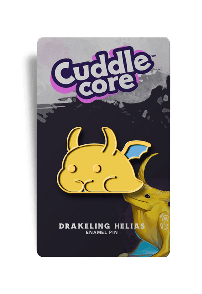 Heely the Sun Drakeling Enamel Pin