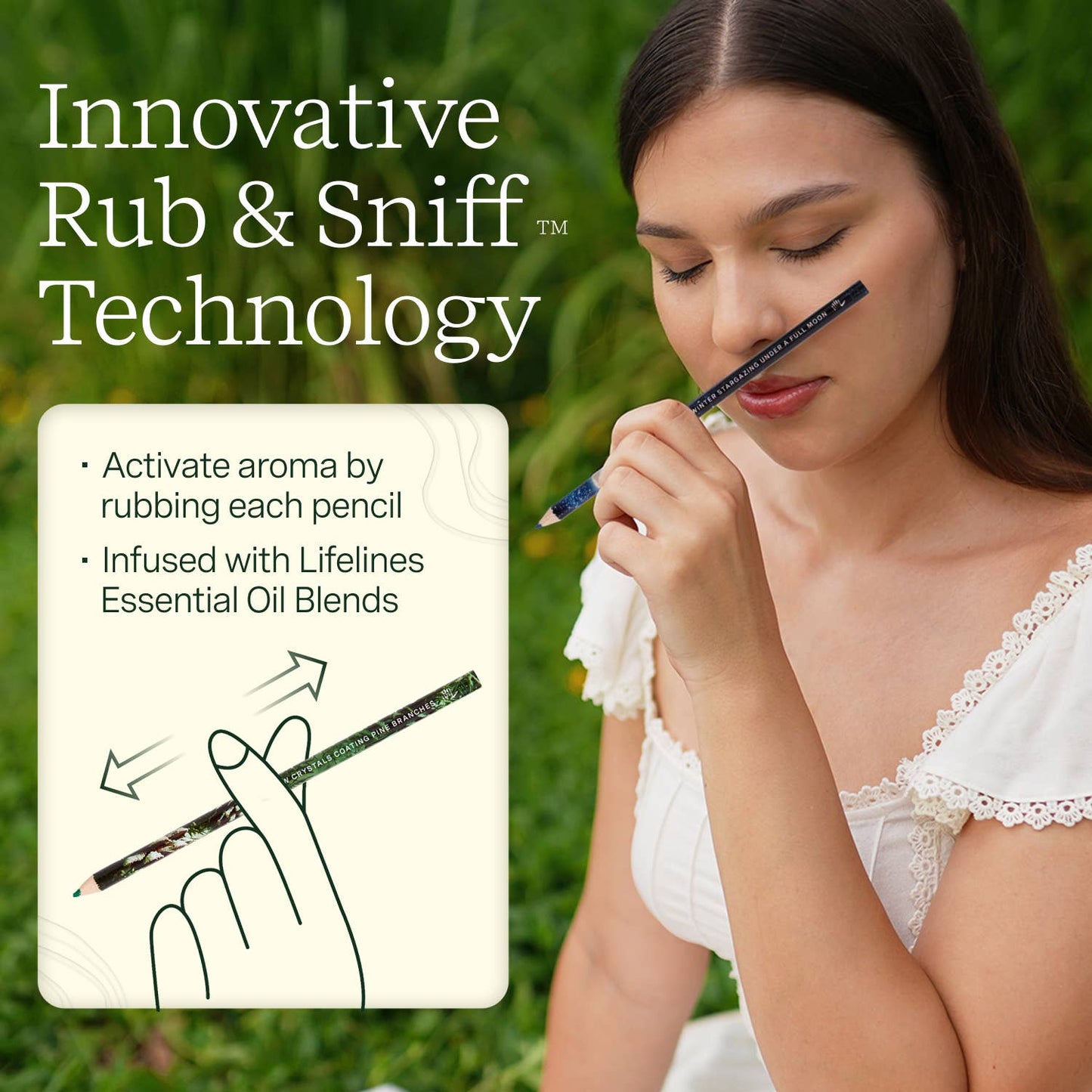 Rub & Sniff Scented Colored Pencils - 10-pk - Winter Edition