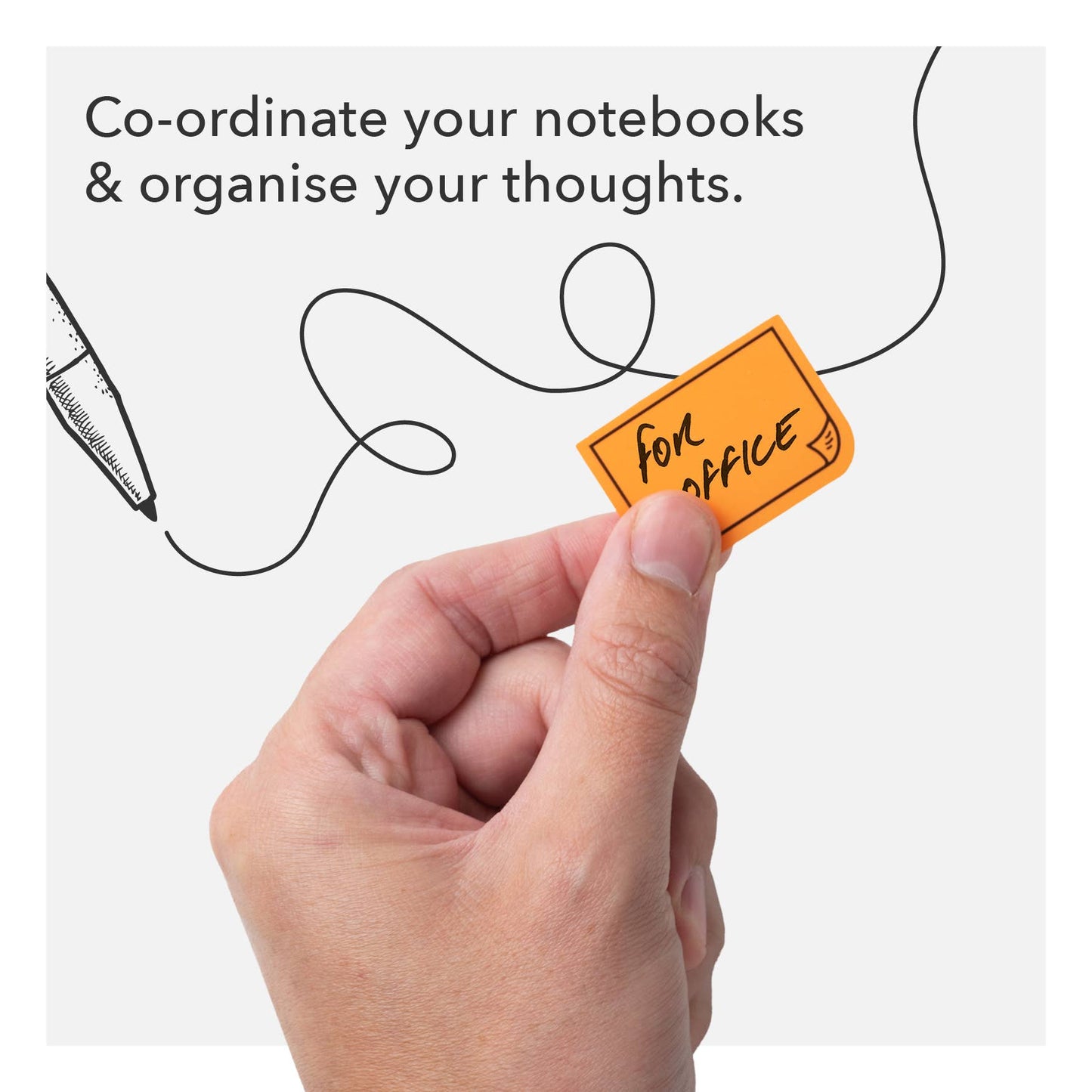 Bookaroo Sticky Tabs: Mono