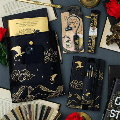 Bookaroo Fantasy Dragon Stationery: Books & Stuff Pouch