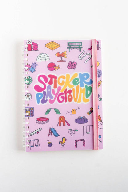 Sticker Playground Album – Playful Reusable Sticker Book