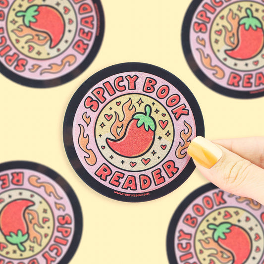 Spicy Books Romance Reader | Bookish | Pinback Button