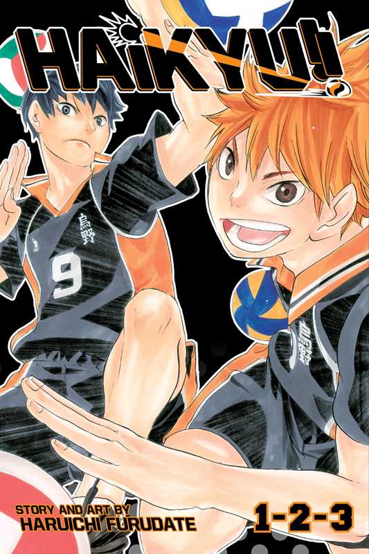 Haikyu!! (3-in-1 Edition), Vol. 1 by Haruichi Furudate: Paperback; 600 pages / English