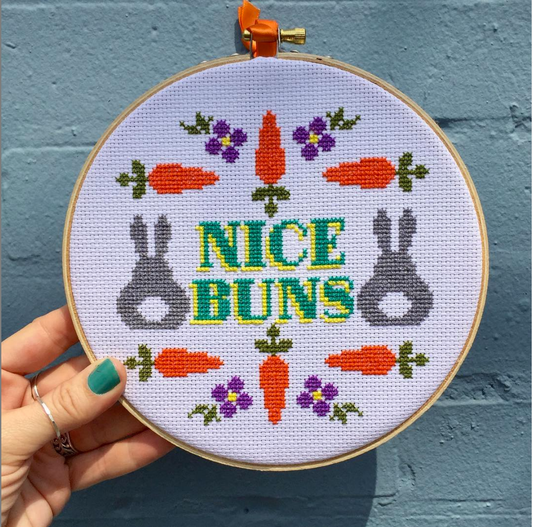 Nice Buns Cross Stitch Kit