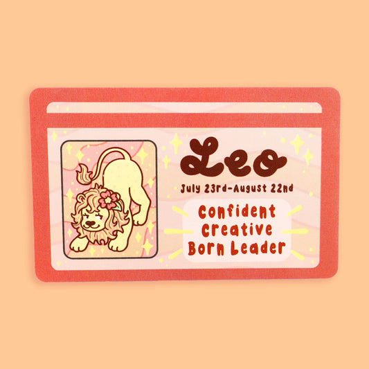 Leo Zodiac Fake ID Horoscope Fake Drivers License