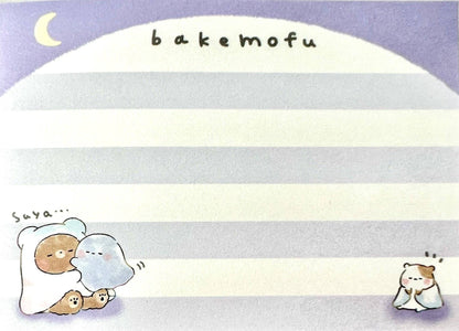 212234 Animal obake no mofu mofu Mini Notepad-10
