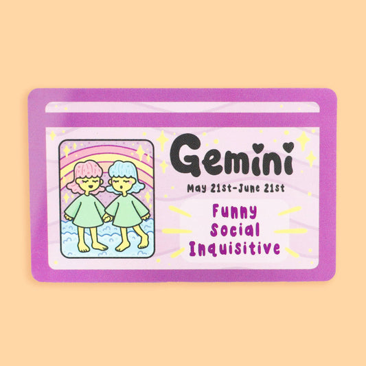 Gemini Zodiac Fake ID Horoscope Fake Drivers License