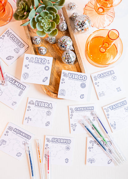 Color the Cosmos Post It Notes