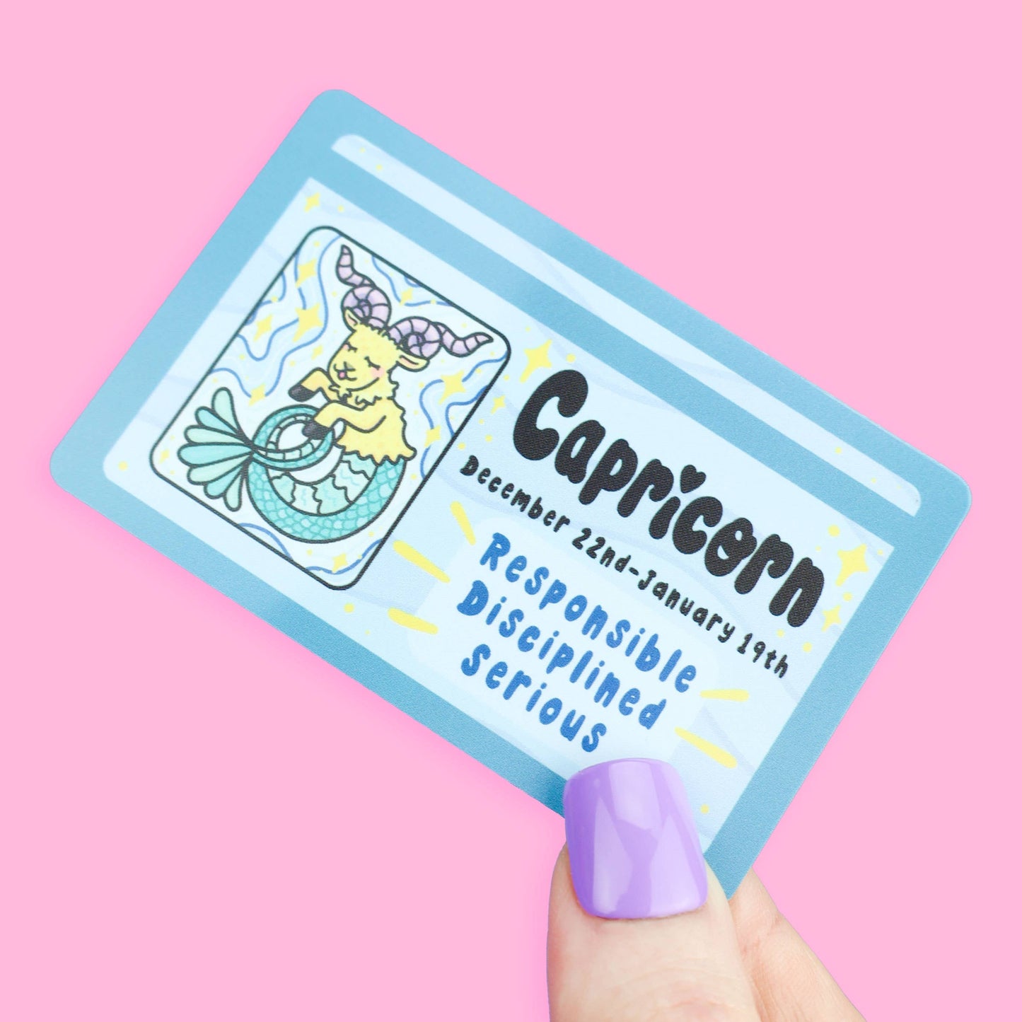 Capricorn Zodiac Fake ID Horoscope Fake Drivers License