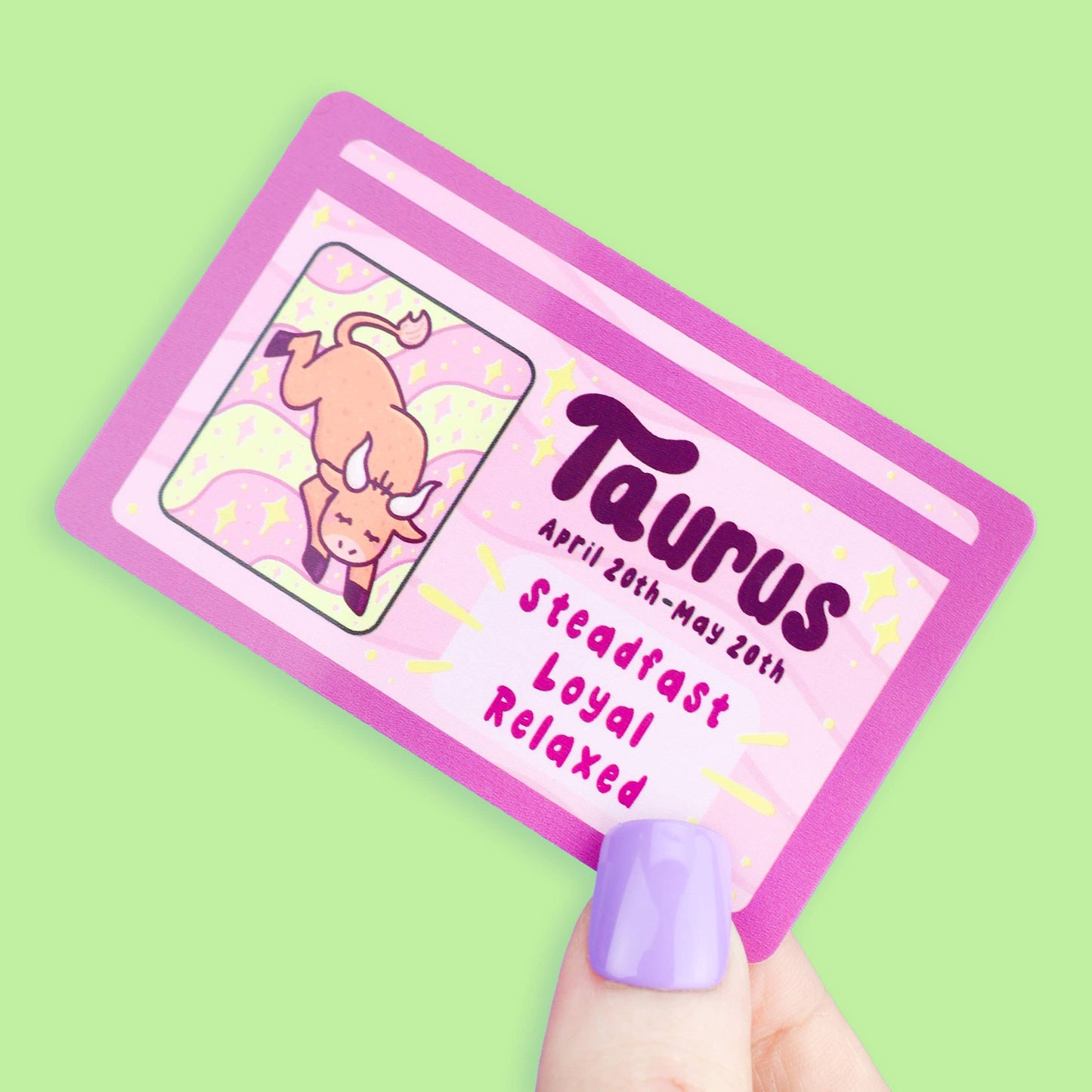 Taurus Zodiac Fake ID Horoscope Fake Drivers License