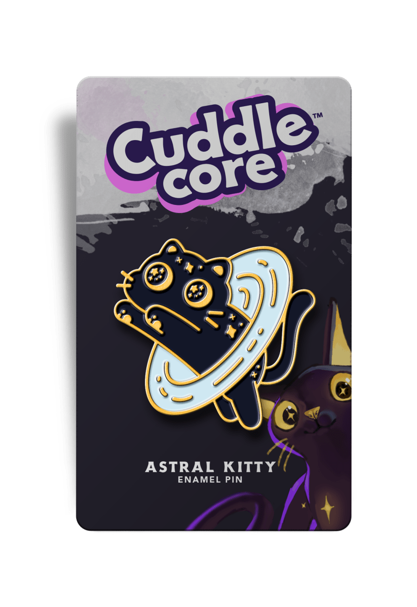 Astral Kitty Enamel Pin
