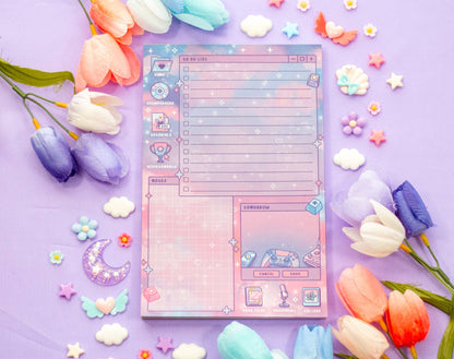 Game Time Planner Pad