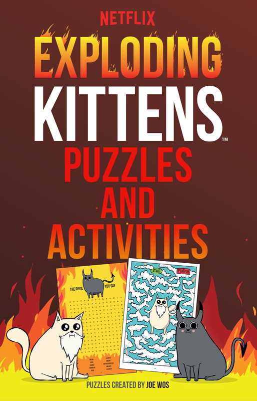 Exploding Kittens Puzzles and Activities by Exploding Kittens, LLC: Paperback; 160 pages / English
