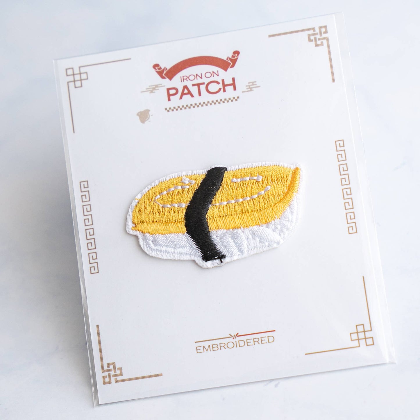 Sushi Patches - Iron on Patch: Salmon
