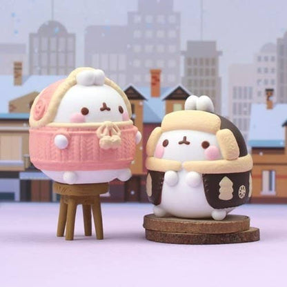Molang Winter Special Blind Box Random Figure CollectibleToy