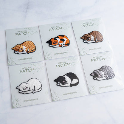 Adorable Kittens Patches - Iron on Patch: Calico cat